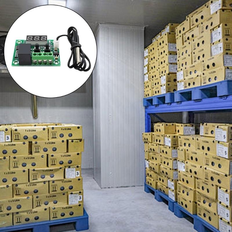 W1209 Temperature Control Module Temperature Controller For Precise Monitoring Relays Output AntiReverse Protections