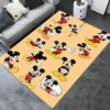 Office Rug Mickey Mouse, Cartoon Theme 3D Printed Anti-Slip Rug-Machine Washable for Living Room