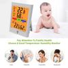 Temperature And Humidity Meter Wireless Indoor Outdoor Backlight Magnetic Digital LCD Temperature Sensor