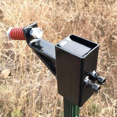 T Post Steel Target Hanger Bracket Professional Training Portable Metal Nonslip Compact 5