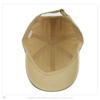 Casquette de Baseball Réglable Simple Couleur Unie Visière Courte Chapeau Papa Protection Solaire Extérieure Visière Sportive Gorras