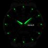Luminous Waterproof Ultra-Thin Men's Quartz Watch with Double Calendar