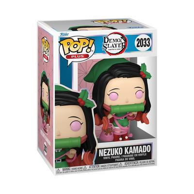 Funko Demon Kimetsu No Yaiba Nezuko Kamado Holiday Figure Gift Idea Official Merchandise Kids Adult Toy Anime Fan Collector and Display Model Figure