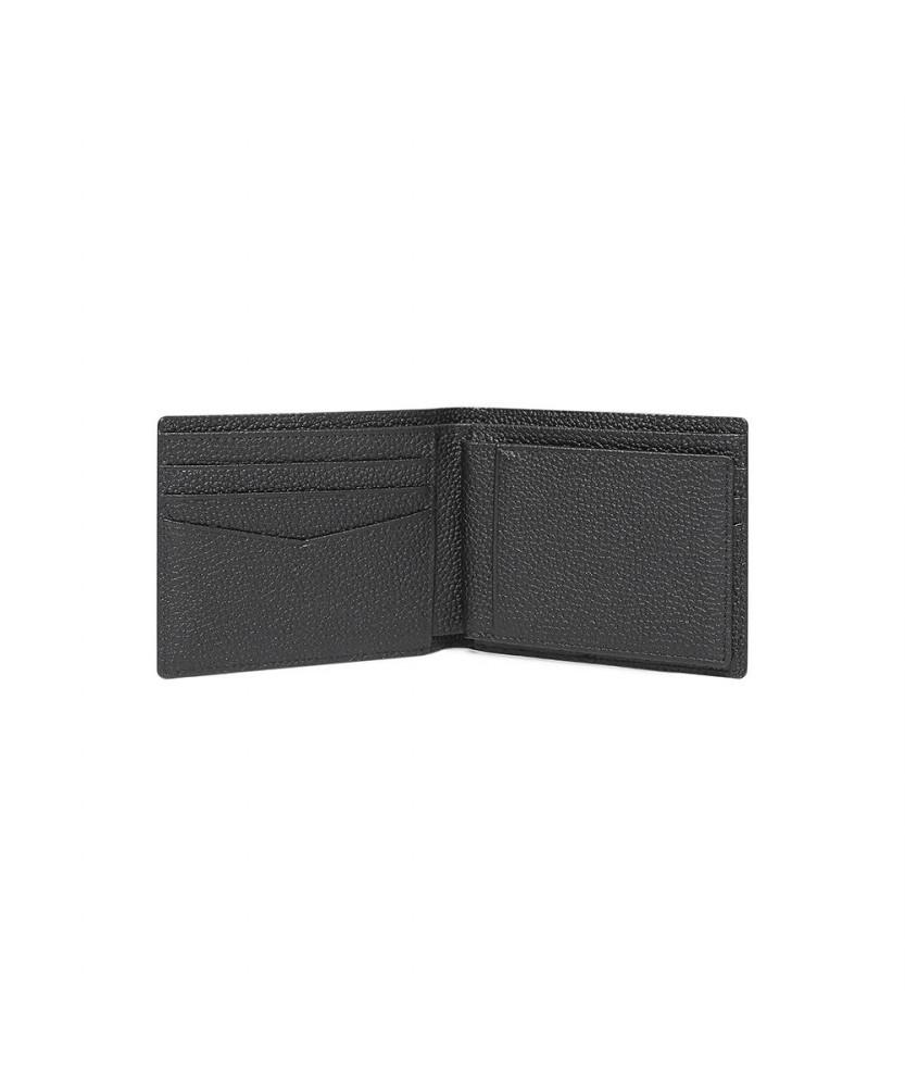 Benovero Matthew Check Bifold Wallet Black_Bmg1Acp2251K1