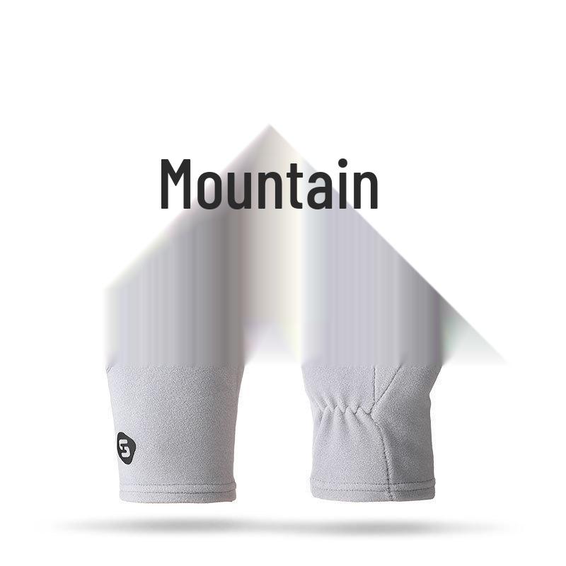 Women's Cute Bow Touchscreen Gloves for Autumn & Winter - Warm, Thickened Velvet, Cold-Proof for Outdoor Cycling