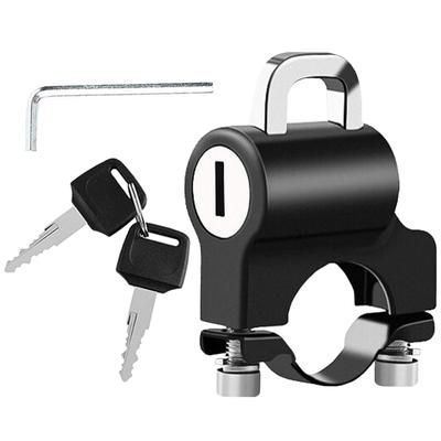 Motorcycle Helmet Lock Alloy Anti-Theft Fixed Lock Multifunction Motorcross Bicycle Storage Holder Bracket Hook Moto