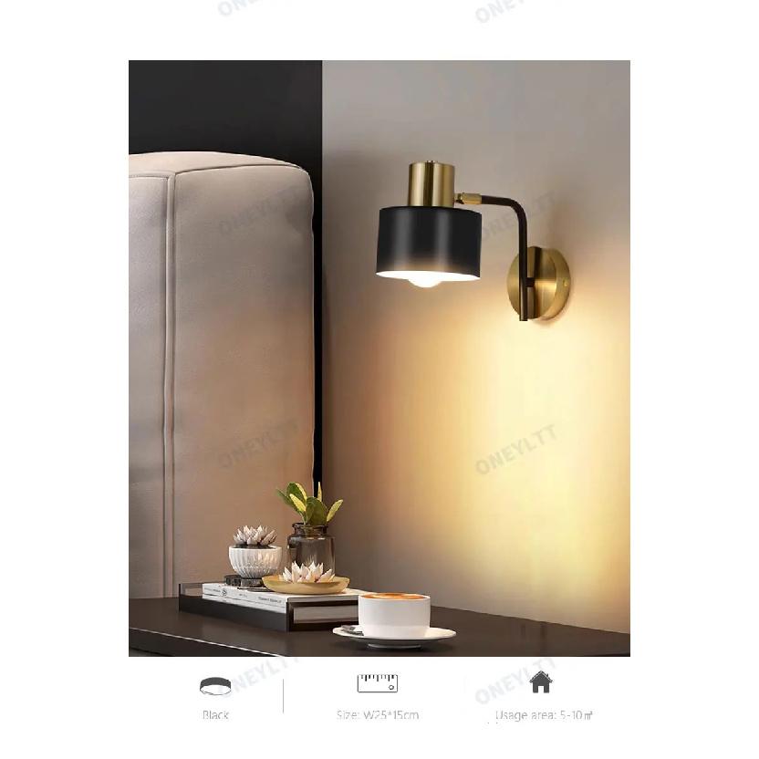 LED Wall Light Bedroom Bedside Wall Lamps Living Room Study Corridor Home Wall Lamp Modern Simple Home Decoration Light  Fixture