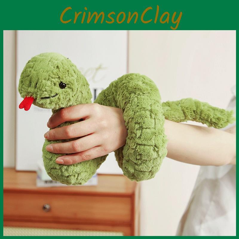 Adorable Steve Snake Plush Toy Realistic Stuffed Animal For Kids And Collectors