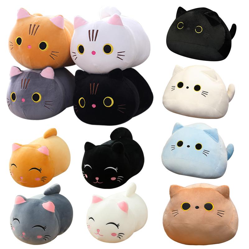18/25CM Kawaii Mini plyšové hračky pro kočky Vycpaná měkká zvířátka Panenky Krásné Kotě Polštář Pěkný narozeninový vánoční dárek pro děti Dívka
