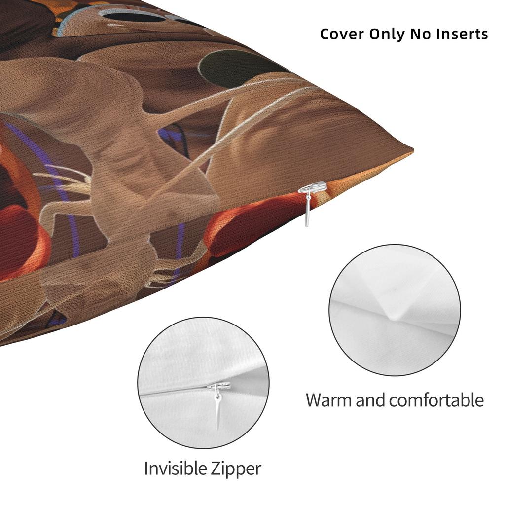 Pillow Cover Funny Robert Help Marcus The Worm   Cute Funny Pillow Case For Sofa Home Decor Pillowcases