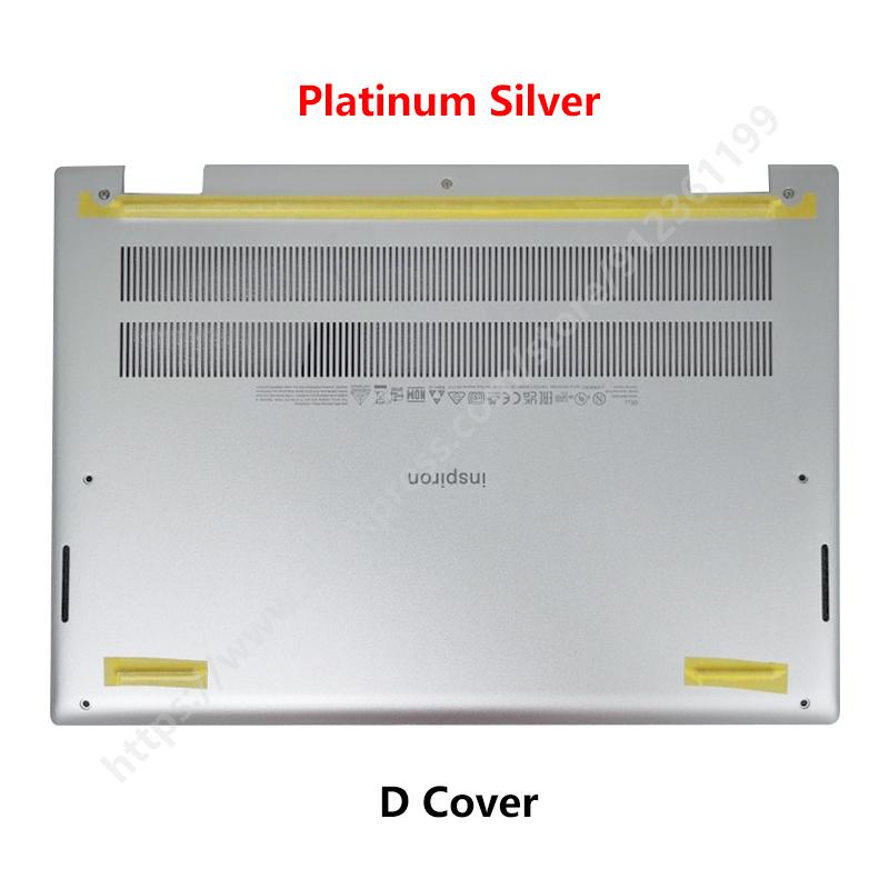 NEW For Inspiron 14 7420 7425 2-in-1 Laptop LCD Back Cover/Hinges/Palmrest/Bottom Case Laptop Frames Silver D Cover