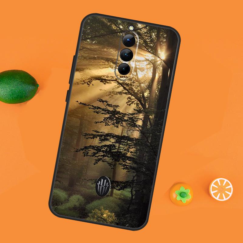 Beautiful Nature Forest Tree Case For ZTE Nubia Red Magic 8S 9S 10S 8 9 10 11 Pro Plus 6 7 6S 7S Pro RedMagic 10 Air Cover