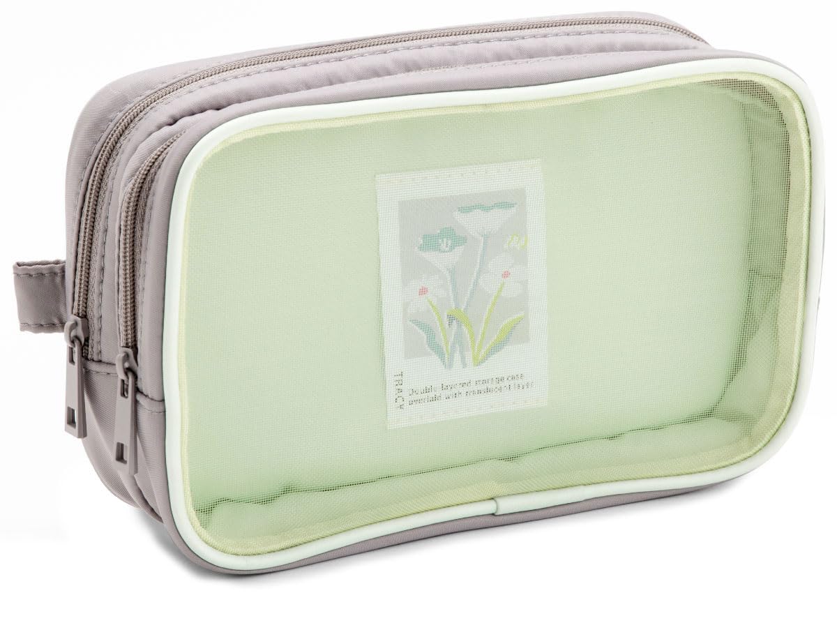 

TRACY MULTI size pearl gray [Iroha Publishing] POUCH, M,