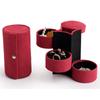 Portable Jewelry Display Box Organizer With High Quality Velvet For Travel Enthusiasts