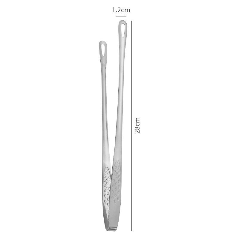 304 Stainless Steel BBQ and Kitchen Tongs: Steak, Food, Bread, and Extended Barbecue Tongs