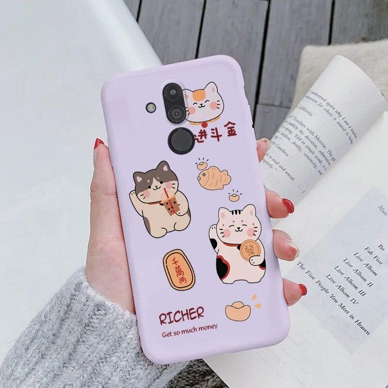 Huawei Mate 20 Lite Mate20 Pro Hülle, Handyhülle, süße Katze