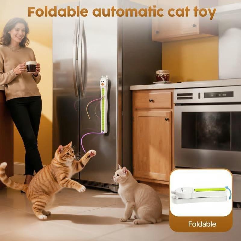 Automatic Flying Rope Cat Toy, Pet Toy, Cat Entertainment Device, Keeps Cats Company, Long-lasting Battery Life, Pet Supplies