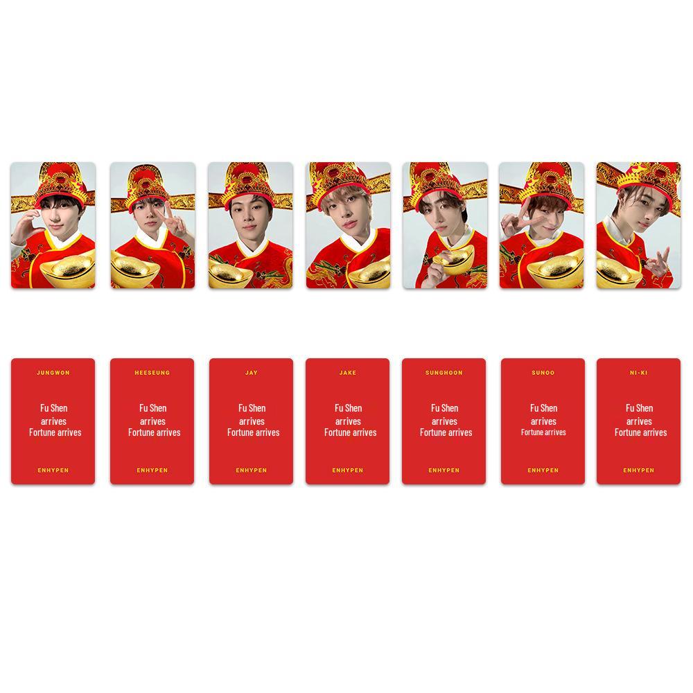EN God of Wealth Mini Card Talisman - Romance Untold Collection: Lee Hee Seung & Sunghoon Edition