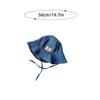 Solid Color Baby Sun Hat Soft Cotton-Linen Bucket Hat Cute Fisherman Cap  Summer