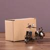 Handgefertigte Eisen Motorrad Modell Ornamente Retro Motor Figur Eisendekoration Motorrad Requisite Vintage Heimdekor Shooting Requisiten