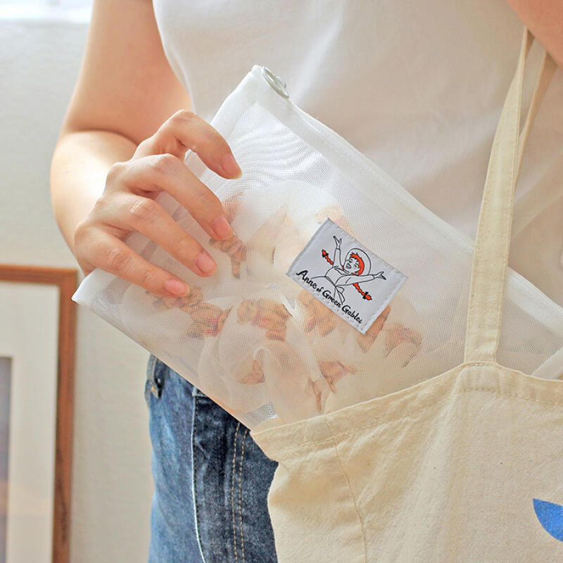 Mesh Pouch - Anne of Green Gables (White)