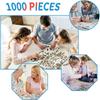150/300/500/1000 Pieces Puzzle for Adults Sea Siren Mermaid Jigsaw Puzzle Difficult Challenging Puzzles for Birthday Gift
