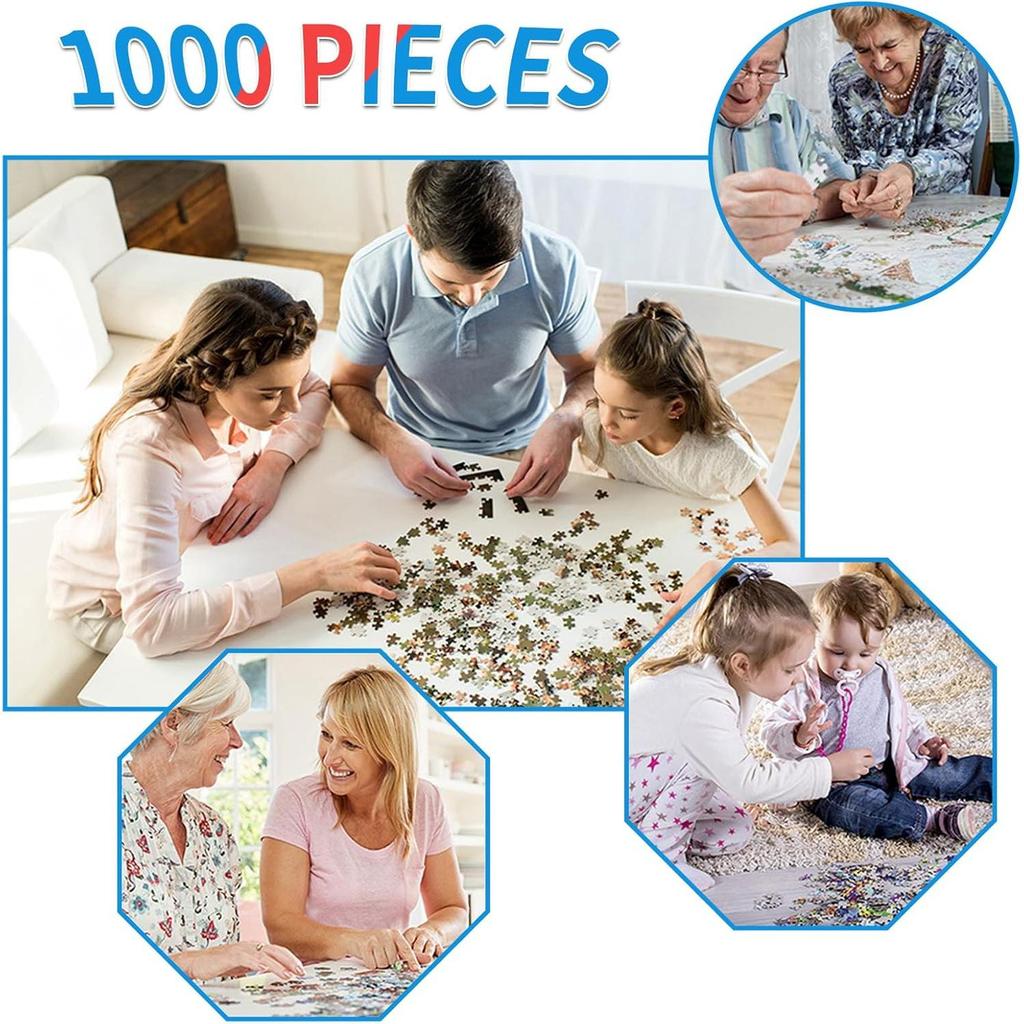 150/300/500/1000 Pieces Puzzle for Adults Sea Siren Mermaid Jigsaw Puzzle Difficult Challenging Puzzles for Birthday Gift