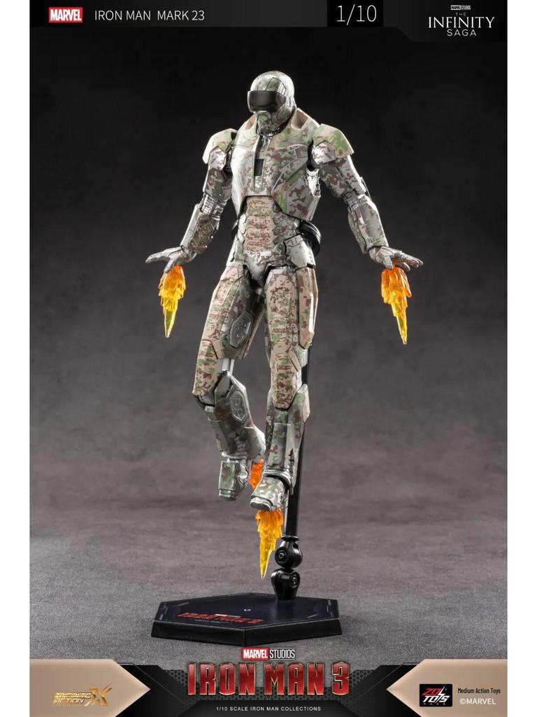 Marvel MK23 Iron Man Articulated Action Figure - Collectible Toy for Boys