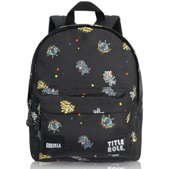 Title Role Backpack Godzilla Mothra King Ghidorah Mechagodzilla B5 Storage Large Capacity Goods Excursion Travel Nursery