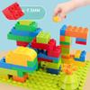 80PCS Large Particle Creative Building Blocks Set of Colorful Classic Basic Silver Brick DIY Toys for Baby Christmas Gifts