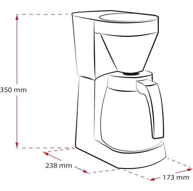 Кофеварка Melitta Easy II Therm schwarz (1023-06)