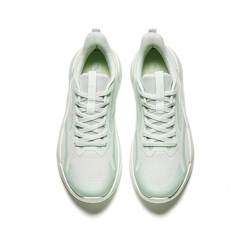 Anta Jump Rope Shock Absorbing Durable Low Top Running Shoes Women sneakers Green 922417778-1