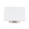 Smart Switch Multiple Users Voice Remote Control 2 Gang Wifi Single Control Switch White AC110‑240V
