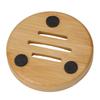 Round Soap Tray Wood High Intensity Natural Plate Rack Soap Dish Storage Holder Store Soap Wood Soap Tray 10pcs