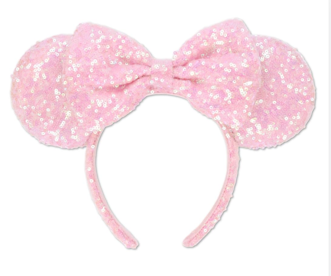 

Minnie Mouse Pink Sequin Disney Headband Resort [Disney Exclusive] розовый