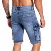 Men's Style Multi-Pocket Stretch Denim Shorts