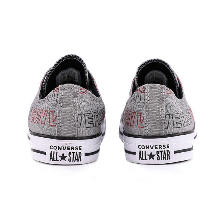 Converse Chuck Taylor All Star Casual Comfortable Low Top Canvas Shoes Unisex Sneakers Gray White 170109C