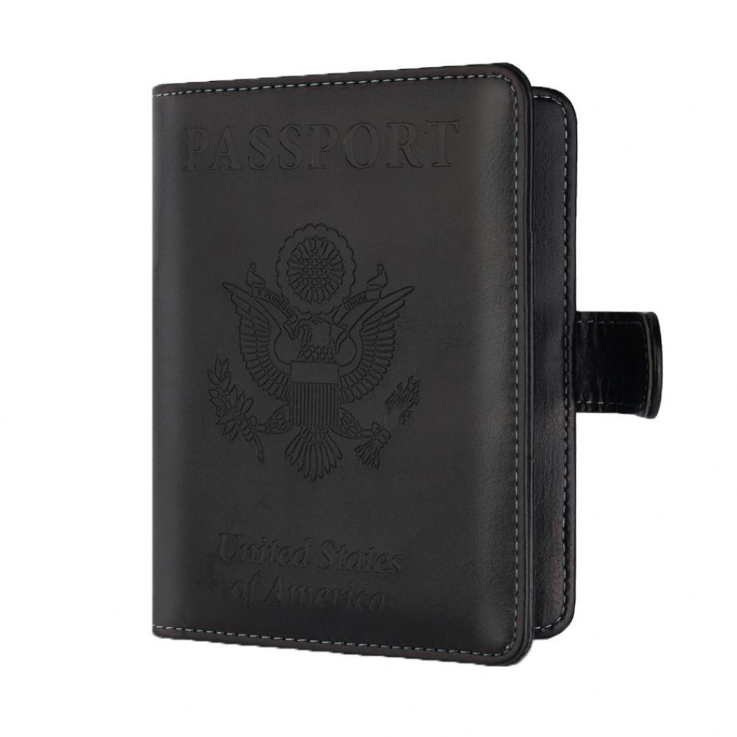 

Чехол на паспорт чёрный