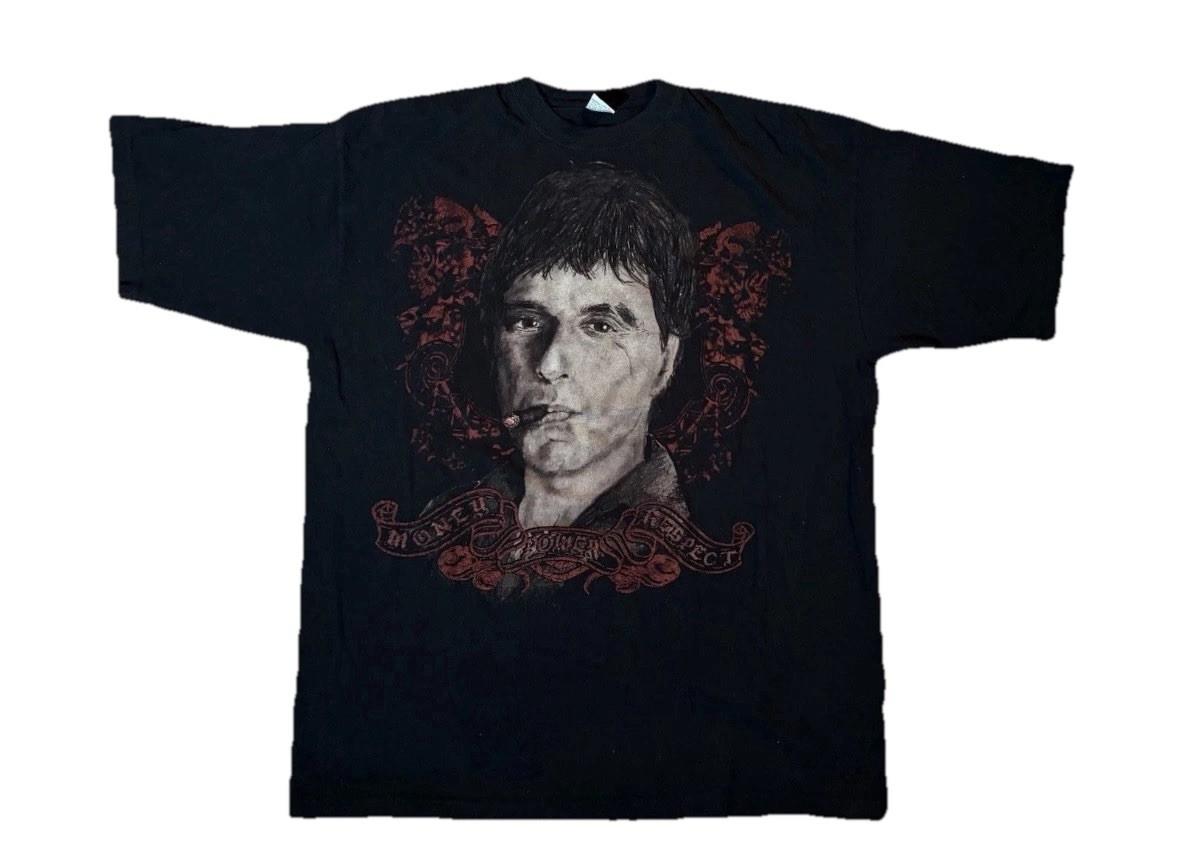 Scarface Tony Montana Money Power Respect Shirt 3XL Unisex T-Shirt L