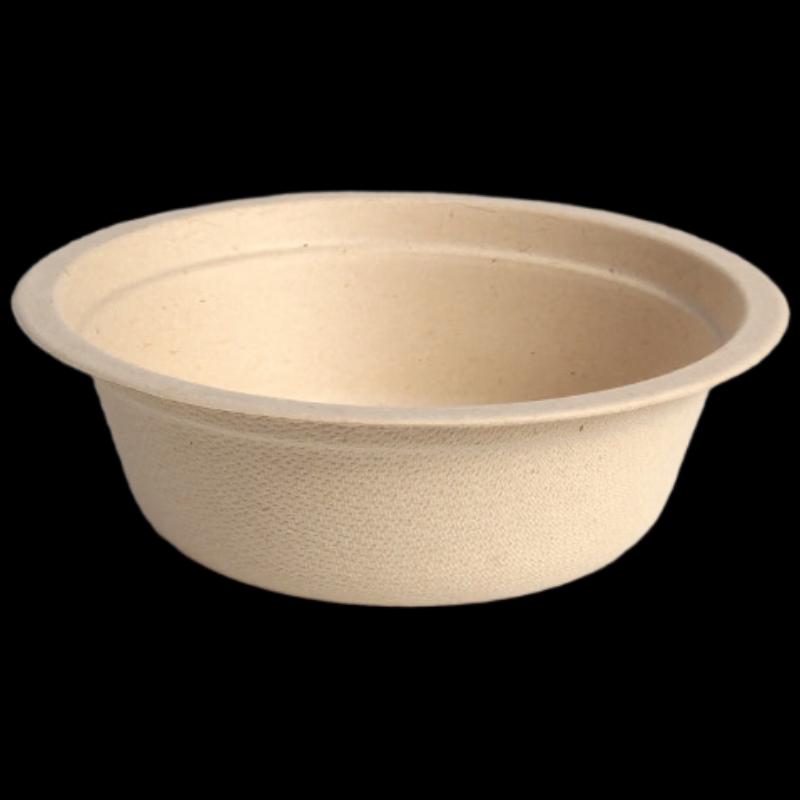 Sugarcane Pulp Disposable Round Bowls