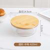 2026 Bamboo Lid High Borosilicate Glass Lunch Box High Temperature Resistant Rectangular Sealed Fresh-Keeping