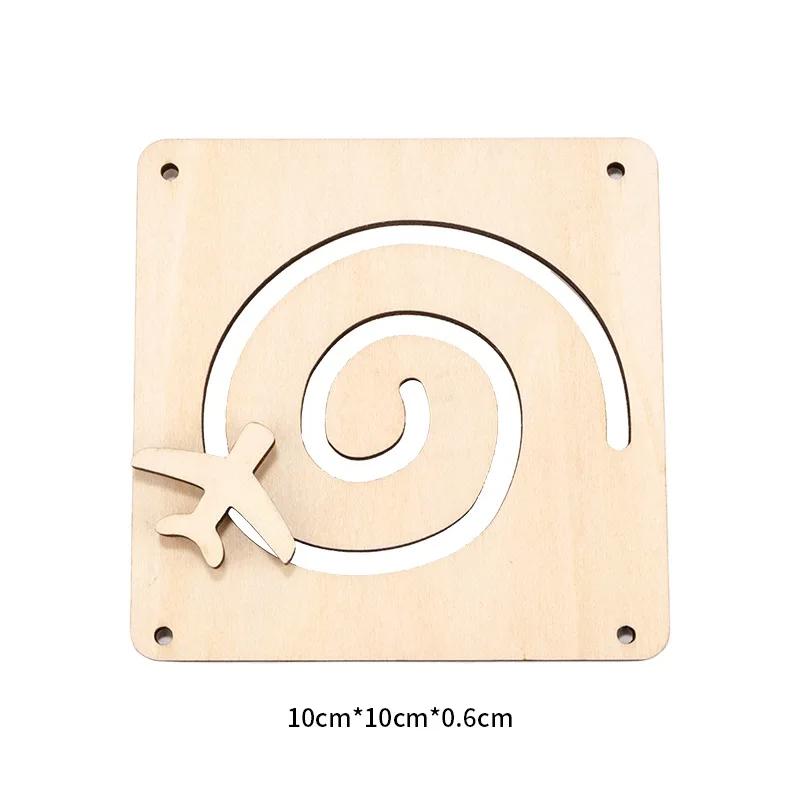 Montessori Busy Board Diy Clock Toy Baby Sensory Toys Busyboard Cognitive Activity Board Accessories For Children Gift