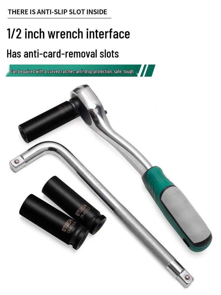 19-teiliges verlängertes E-Typ Torx-Steckschlüsselsatz mit 1/2-Zoll-Antrieb und Innenverzahnung