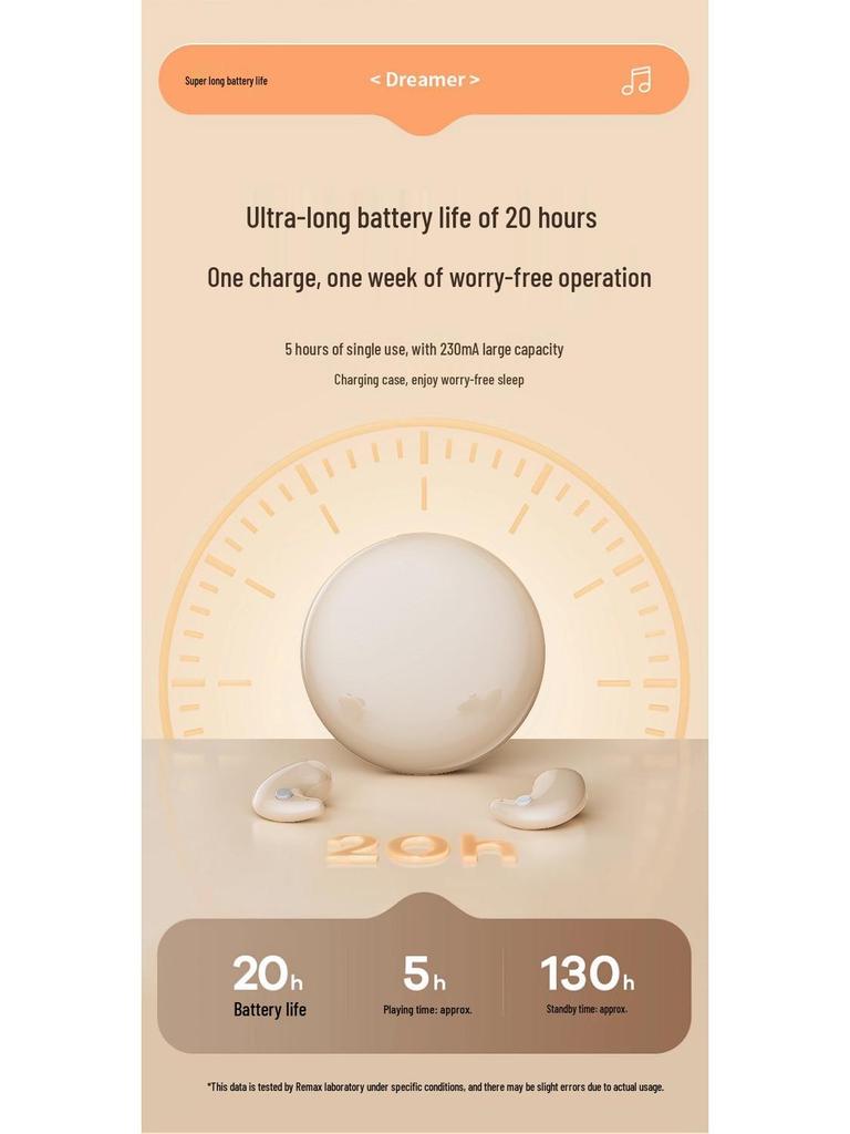 2025 Ultra-Thin Bluetooth Sleep Headphones: Long Battery Life, High Sound Quality, Noise Cancelling, Wireless In-Ear Design.