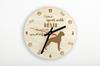 Boxer, German Boxer II - clock with dog, wooden clock with engraving, personalised clock by Art-Dog