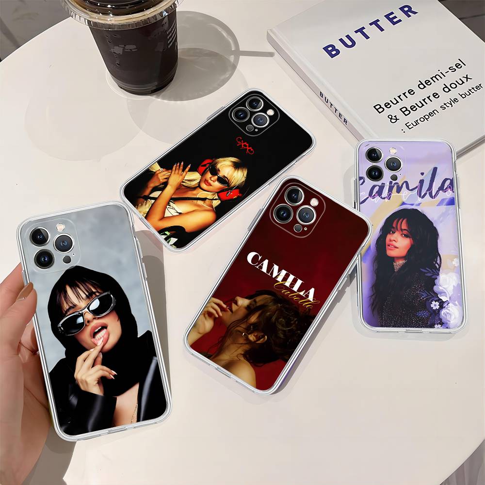 Hot Singer C-Camila C-Cabello Transparent Phone Case For IPhone 17 Air 16 Pro Max 15 14 13 12 11Plus Shockproof Cover