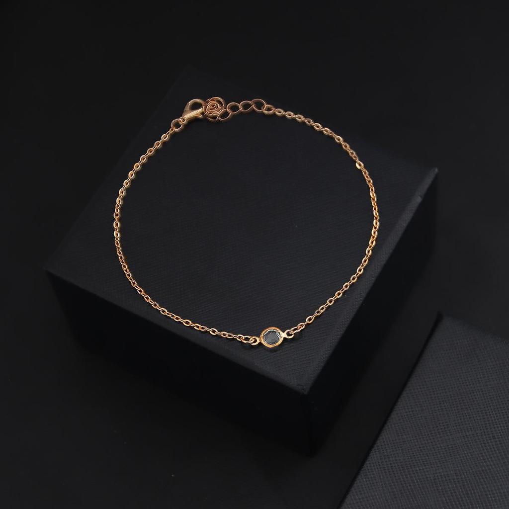 2023 Sommer Metallkette Edelstein Fußkettchen für Frauen - Schlichter Strandfußschmuck