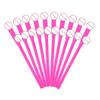 10pcs Bachelorette Party Penis Straws Plastic Novelty Nude Dick Drink Straw For Hen Night Bar Decor Wedding Team Bride Supplies