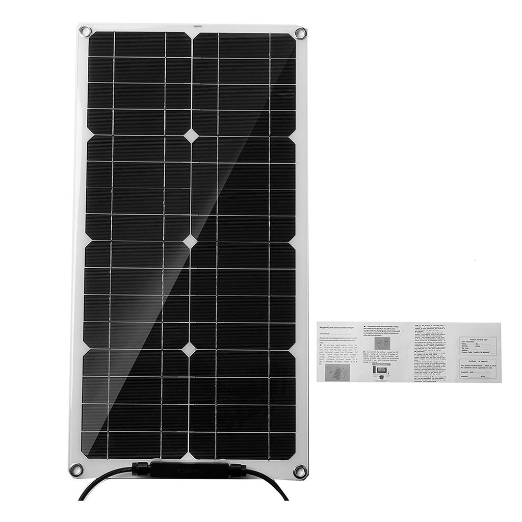 Buy 600W Portable Solar Panel 12V Flexible Solar Module Charger