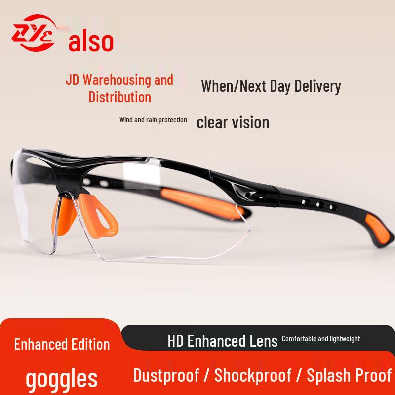 Enhanced Protective Safety Glasses